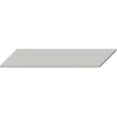 Fontana wastafel toppaneel 160x46cm lichtgrijs