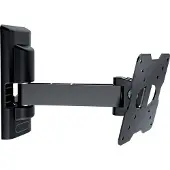Meliconi - Flatstyle ER100 wendbare muurbeugel 14-25" zwart