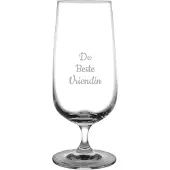 Fusion Gegraveerde bierglas op voet 41cl De Beste Vriendin