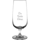 Fusion Gegraveerde bierglas op voet 41cl De Beste Oma