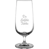 Fusion Gegraveerde bierglas op voet 41cl De Liefste Tante