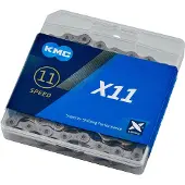Kmc 11-speed ketting X11 114 schakels - grijs