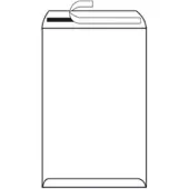 Herlitz envelop - DIN C5 - met venster - bruin - 10 stuks
