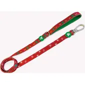 Dukier - Kerst - Hondenriem - S - Kerst - Rood