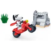 Banbao bouwpakket Snoopy stuntmotor 56-delig