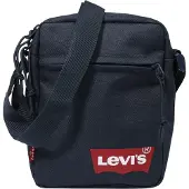 Levis Accessories Schoudertas 'Small Banana Sling - Wordmark' navy / vuurrood / wit