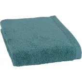 Clarysse handdoek 50x100 cm- Set van drie - Florence - Mineraalblauw