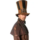 Coppens - Hoed Steampunk XL | Maat One Size