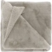 Unique living | plaid torvah 150x200cm chateau grey