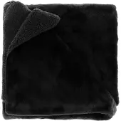 Unique living | plaid torvah 150x200cm black