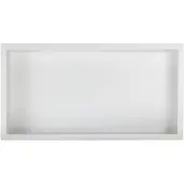 Guido Gusto Mat Wit RVS Inbouwnis 30x60x7cm