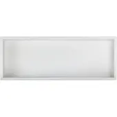 Guido Gusto Mat Wit RVS Inbouwnis 30x90x7cm