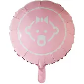 Wefiesta Folieballon Baby Girl 45,5 Cm Roze/wit