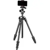 Manfrotto Element MII Mobile Bluetooth Carbon statief Zwart