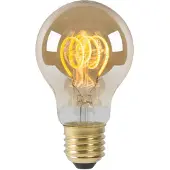 Lucide A60 - Filament lamp - Ø 6 cm - LED Dimb. - E27 - 1x4,9W 2200K - Amber
