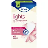 Tena 3x Sensitive Lights Light 28 Stuks