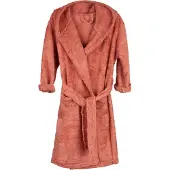 Timboo Kids badjas - 8/10 jaar - Apricot blush