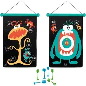 Dam Magnetische Darts - Monsters (L) - 36X55Cm - 2-Zijdig - 5 Jaar