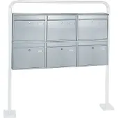 Rottner Brievenbussysteem BKS 6 Postkasten RVS