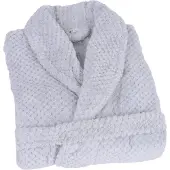 Clarysse Badjas met Kraag - Soho - Licht Grijs - XXL/3XL