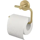 Haceka Kosmos toiletrolhouder zonder klep geborsteld goud