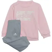 Adidas Performance joggingpak roze/lichtgrijs Meisjes | Maat: 68