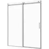 Guido Gusto Douchewand met schuifdeur 120x200cm 8mm Nano glas chroom serie Lio