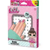 SES Creative L.O.L. 14193, Nageldecoratieset voor kinderen, vanaf 6 jaar, Meerdere kleuren