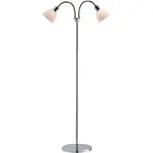 Nordlux Vloerlamp Ray 2 Lichts Chroom