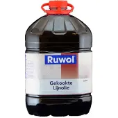 Ruwol Gekookte Lijnolie 5 liter