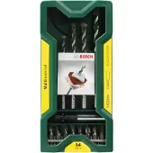 Bosch X-line 14-delige universele bits en borenset