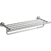 Wiesbaden 304 handdoekhouder met planchet 60 cm RVS