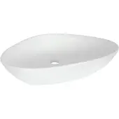 Differnz Waskom Badkamer Rigi - Keramiek - Glanzend - Wit - 59cm