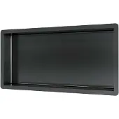 Brauer Gunmetal Edition inbouwnis 30x60cm gunmetal geborsteld PVD