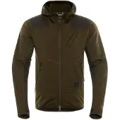 Härkila - Deer Stalker Fleece Hoodie - Fleecevest 3XL, bruin