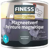 Finess Magneetverf Acryl - Donkergrijs - 0,5L