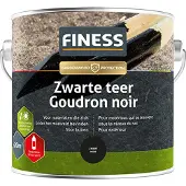 Finess Teer - Zwart - 2,5L