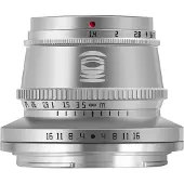 TTArtisan 35mm F1.4 Silver Nikon Z Dx