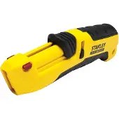 Stanley FATMAX - Veiligheidsmes - Automatisch Terugtrekkend Lemmet - 3 Instellingen - Bi-Materiaal Handgreep