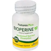 NaturesPlus Bioperine 10 (90 Vegetarian Capsules) - Nature's Plus