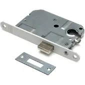 Dx Kastslot tbv cilinderslot met witte voorplaat 20x174 mm.