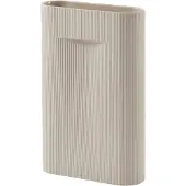 Muuto Ridge Vaas 48 Cm - Vazen Aardewerk Beige - RIDVAS48A01