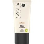 Sante Naturkosmetik Make-up gezicht Foundation & Powder Matte Mineral Foundation No. 01 Warm Linen