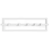 Umbra Cubiko Wandkapstok 5 Haken - Wit Wit