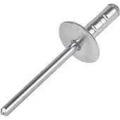 Gesipa Blindklinknagel | blindkl.nagelsteel DxL 4,8 x 10 mm K16 | aluminium/staal | 250 stuks - 1433834 1433834