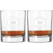 Libbey Whiskey glas graveren - 2 stuks