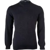 Olymp Trui O-Hals Wol Antraciet | Grijs | Maat 4XL