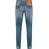 Rokker Rokkertech Tapered Slim Blauw Maat L34/W31