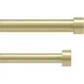 Umbra Cappa 91-168cm dubbele gordijnroede Kleur: goud