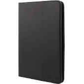 Deltaco TPF-1224, Universele tablet cover, 7 / 8 ", geïntegreerde standaard, 360 graden draaibaar, Zwart